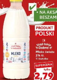 K-stąd Takie Dobre! Mleko świeże 2% tł.