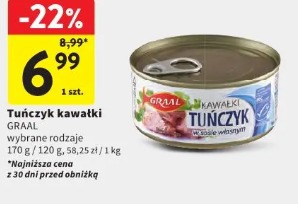 Tuńczyk kawałki Graal