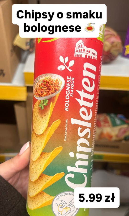 Chipsletten chipsy bolognese