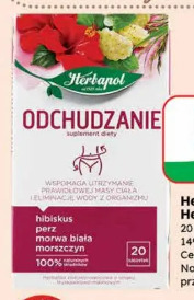 Herbatka ziołowa odchudzanie Herbapol