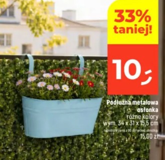 Podłużna metalowa osłonka