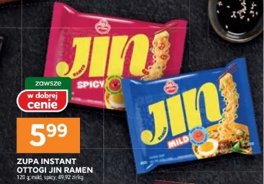 Zupa instant Ottogi Jin ramen