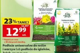 Podłoże uniwersalne do roślin i warzyw lub podłoże do iglaków Jeżyk