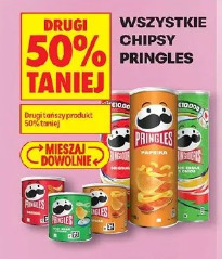 Wszystkie chipsy Pringles