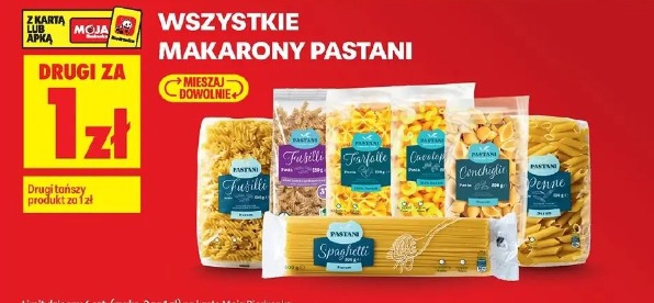 Wszystkie makarony Pastani