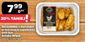 Skrzydełka z kurczaka w marynacie japońskiej Grill Bar Sztuka Mięsa