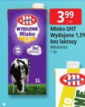 Mleko UHT Wydyone 1,5% bez laktozy Mlekovita
