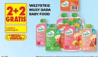 Wszystkie musy Dada Baby Food