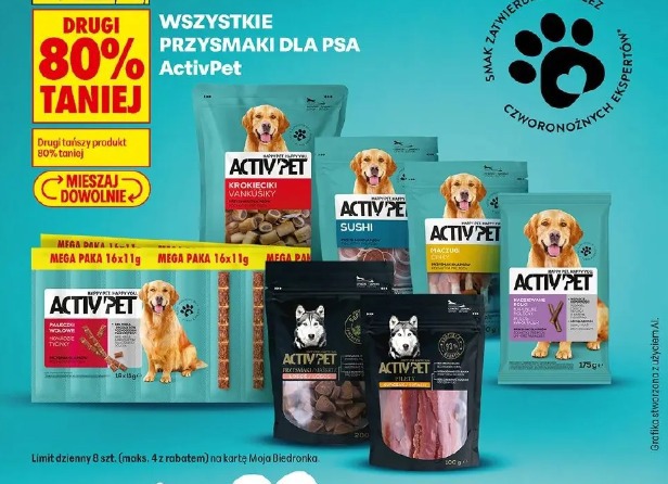 Wszystkie przysmaki dla psa ActivPet