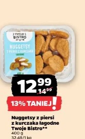 Nuggetsy z piersi z kurczaka łagodne Twoje Bistro