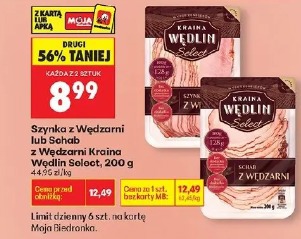 Szynka z Wędzarni lub Schab z Wędzarni Kraina Wędlin Select
