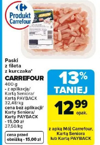 Paski z fileta z kurczaka CARREFOUR