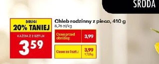Chleb rodzinny z pieca