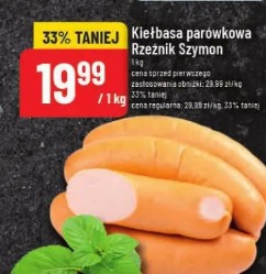 Kiełbasa parówkowa Rzeźnik Szymon