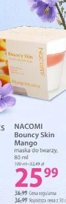 Nacomi Bouncy Skin Mango maska do twarzy
