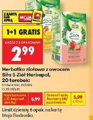 Herbatka ziołowa z owocem Siła 5 Ziół Herbapol