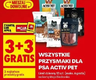 Wszystkie przysmaki dla psa Activ Pet