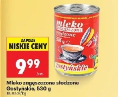 Mleko zagęszczone słodzone Gostyńskie