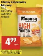 Chipsy z soczewicy Moonsy