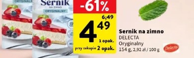 Sernik na zimno Oryginalny DELECTA