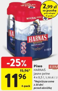 Harnaś piwo jasne pełne