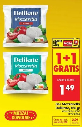Mozzarella Delikate classic
