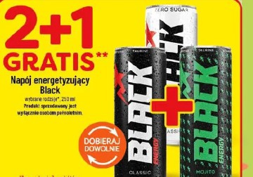 Napój energetyzujący Black
