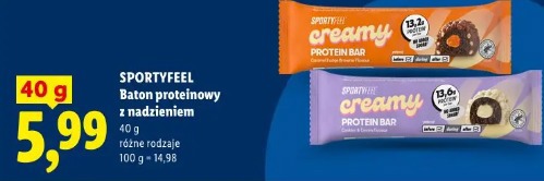 Sportyfeel Baton proteinowy z nadzieniem
