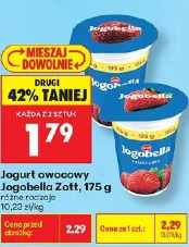 Jogurt owocowy Jogobella Zott, 175 g