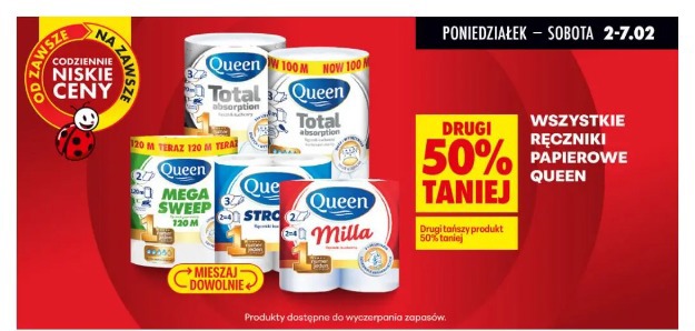 Wszystkie ręczniki papierowe Queen