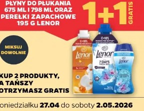 Płyny do płukania 675 ml 798 ml oraz perełki zapachowe 195 g Lenor