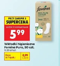 Wkładki higieniczne Femina Pure