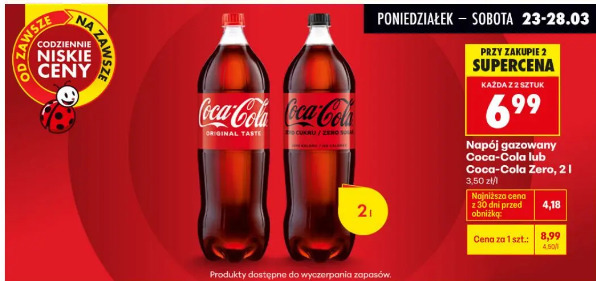 Coca-Cola lub Coca-Cola Zero