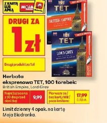 Herbata ekspresowa TET