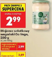 Majonez sałatkowy wegański Go Vege