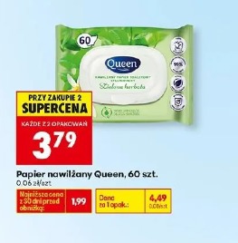Papier nawilżany Queen