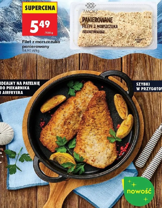 Filet z morszczuka panierowany 7MORZ