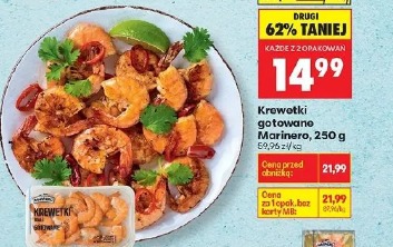 Krewetki gotowane Marinero