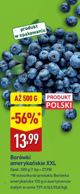 Borówki amerykańskie XXL