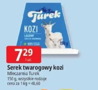 Serek twarogowy kozi Mleczarnia Turek