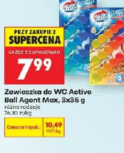 Zawieszka do WC Activo Ball Agent Max
