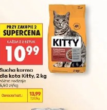 Kitty sucha karma dla kota 2 kg