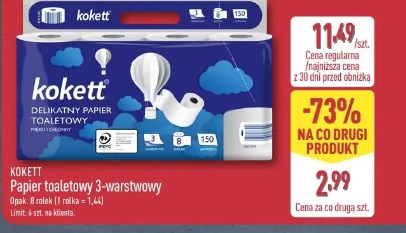 Kokett papier toaletowy 3-warstwowy