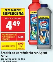 Środek do udrażniania rur Agent Max