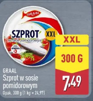 Graal Szprot w sosie pomidorowym