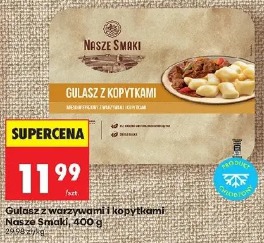 Gulasz z warzywami i kopytkami Nasze Smaki