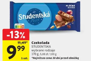 Czekolada Studentska