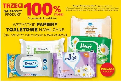 Wszystkie papiery toaletowe nawilżane