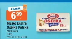 Masło Ekstra Osełka Polska Mlekovita