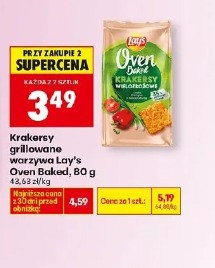 Krakersy grillowane warzywa Lay's Oven Baked